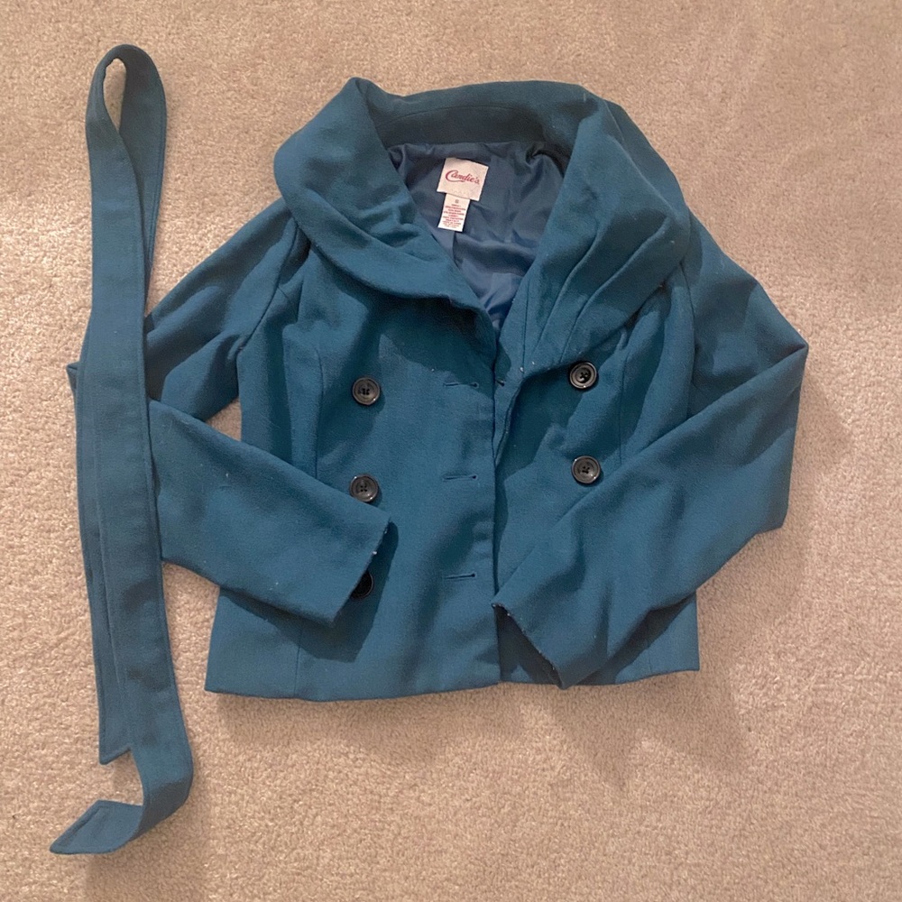 Teal Winter Coat